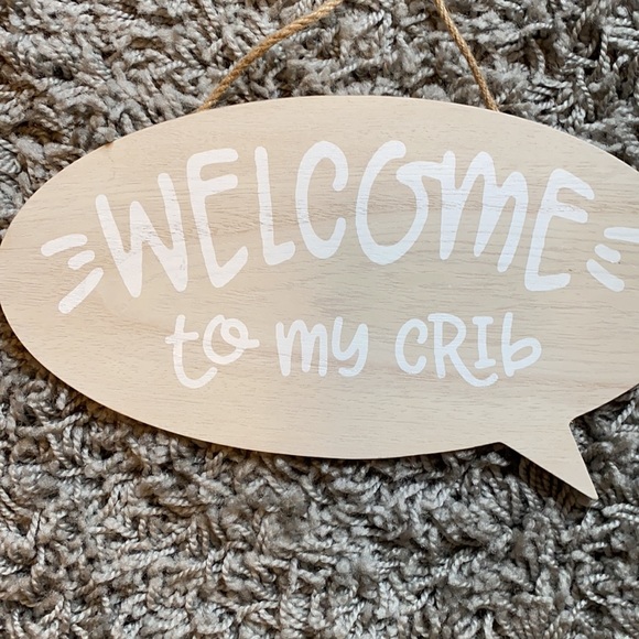 Hobby Lobby Wall Decor Hobby Lobby To My Crib Sign Poshmark